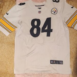 NWOT Nike STEELERS 84 White and Yellow Men's Jersey